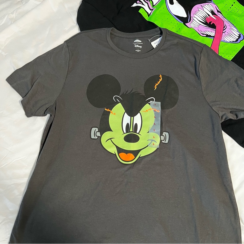 NWT Disney Mickey Mouse / Frankenstein Halloween Tee